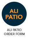 Aluminium Patio Door Order Form
