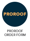 Conservatory ProRoof Order Form